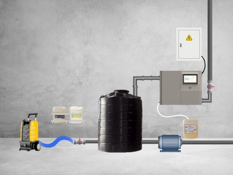 Mekkin 100 安裝示意圖